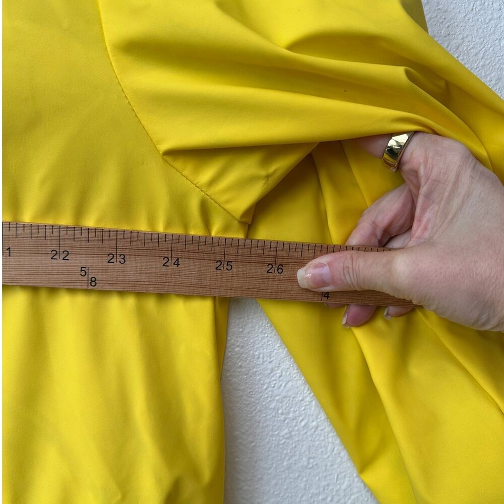 Disney Paris Minnie Mouse Yellow Rain Jacket Women XL - Picture 14 of 16